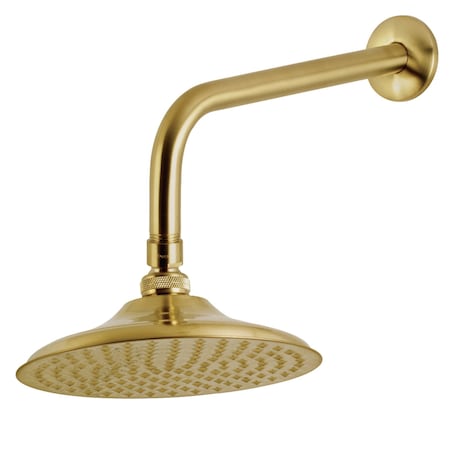 Showerscape Shower Head, Brushed Brass, Wall Mount K136A7CK